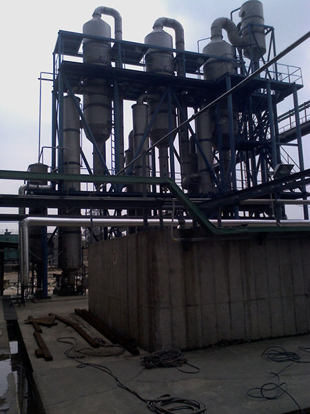 氯化鉀、氯化鈉三效蒸發(fā)器10t /h